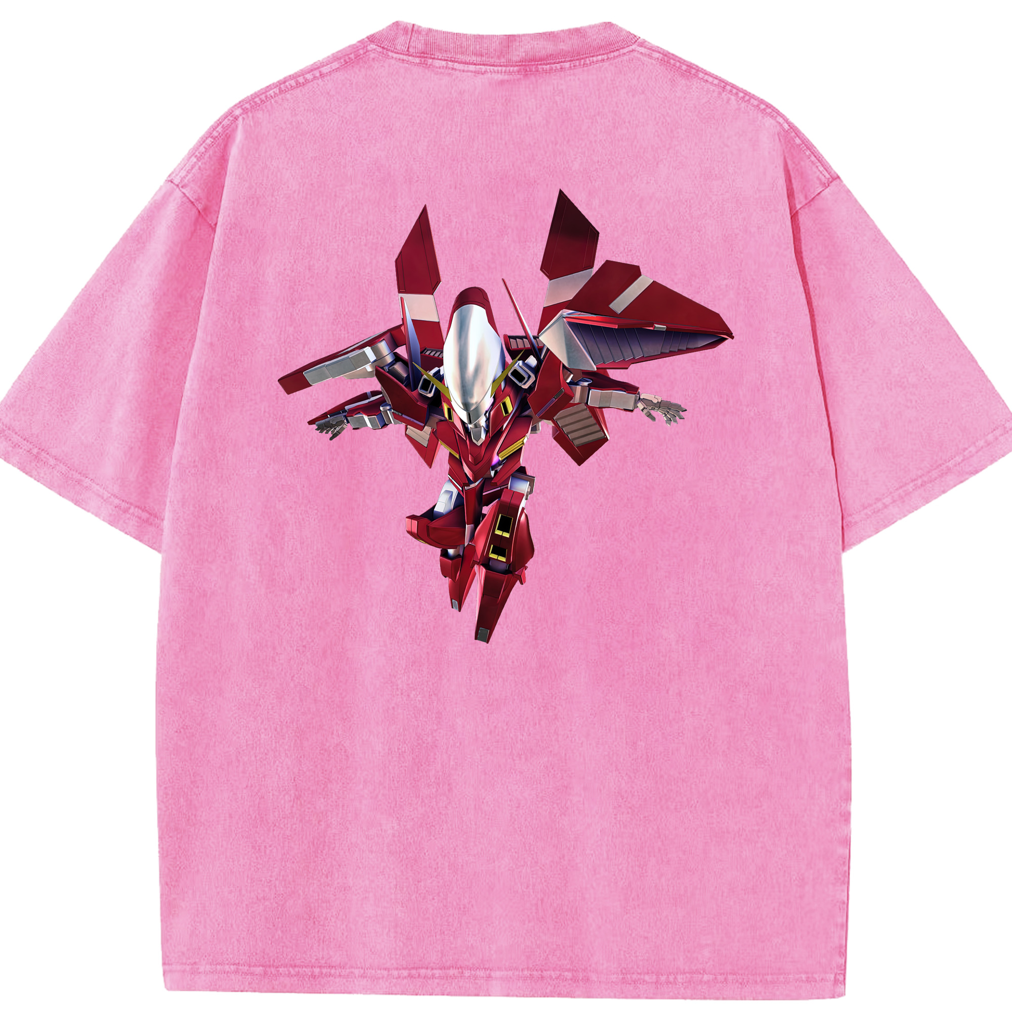 （画像用） 機動戦士ガンダム Mobile Suit Gundam 綿100% ヴィンテージ風 半袖Tシャツ（背面プリント）